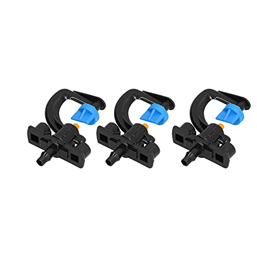 20 Set Kunststoff-Zerstäubungsbrechungsdüsen, Mikrodüse, Rotierender Bonsai-Draht, G-Typ, Sprühbewässerung, Sprinkler, Bewässerungsausrüstung, Abnehmbare Sprinkler