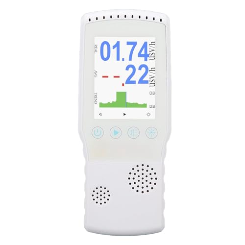 Geiger Counter, Two Alarm Modes High Accuracy Nuclear Radiation Detector for Laboratories