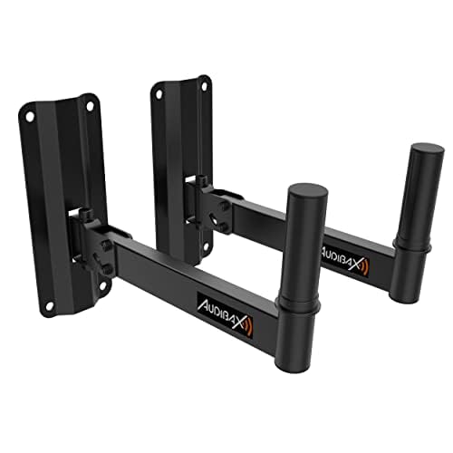 Audibax Neo 40 Soporte de Pared para Altavoz Profesional. Vaso 35mm (Pareja)