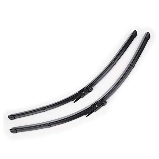 Vindrutetorkare för bil LHD främre torkarblad för Volvo V70 2004 2005 2006 2007 Vindruta främre fönster 24"+22"