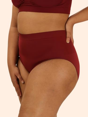 Image of UNDERNEAT Womens High-Waist Brief | Tummy Control Shaper Brief | All Day Shaping and Comfort| Tummy Tucker Panties for Women | Seamless Shapewear Bodyshaper