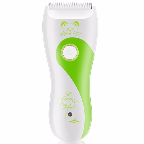 WAIKIL 900 Baby Hair Clipper, Professional Children's Hair Clipper Waterproof Rechargeable Hair Clipper Kit, Low Noise Trimmer Suitable for Children with LED Power Display