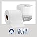 Georgia-Pacific Pacific Blue Basic 2-Ply Embossed Toilet Paper,19880/01, 550 Sheets Per Roll, 80 Rolls Per Case