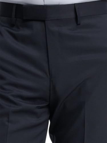 Image of Paul Fredrick Men's Classic Fit Wool Gabardine Flat Front Pants