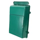 Protección resistente a la lluvia: El Wall-mounted rainproof suggestion box está fabricado con plástico duradero que protege eficazmente las cartas y sugerencias, facilitando el almacenamiento seguro y cómodo en exteriores sin preocuparse por la humedad