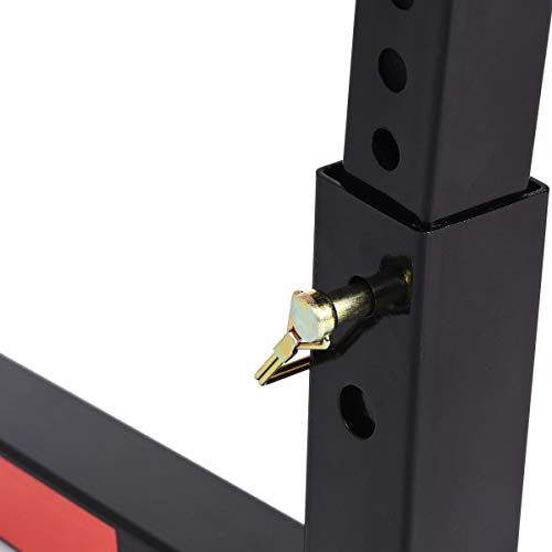 Goplus Pick up Truck Bed Hitch Extender Adjustable Extension Rack w/Flag for Ladder, Rack, Canoe, Kayak, Long Pipes and Lumber (Black)