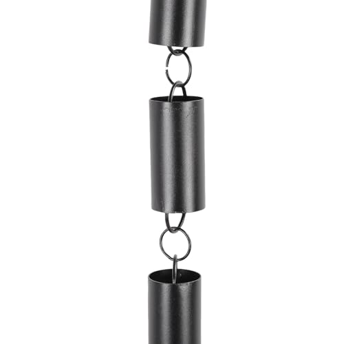 Colector cilíndrico inoxidable en cadena de lluvia de aluminio Sxhlseller 7