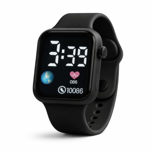 Image of Matrix Junior Luminous LED Display Digital Watch | Water Proof | Silicone Strap | for Boy & Girls (Teal)
