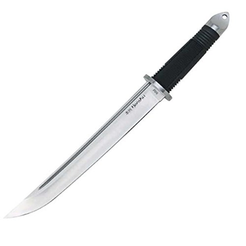 Honshu United Cutlery Tanto Knife and Leather Sheath - 440 Stainless Steel