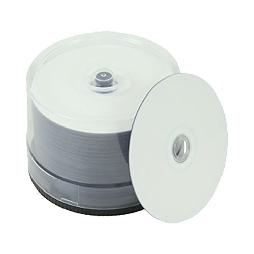 Taiyo Yuden Watershield GLOSSY White Inkjet Hub 16X DVD-R 100-Pak