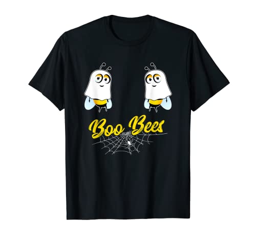 Boo Bees Gruseliges süßes Halloween-Kostüm, lustiges Geschenk für Paare T-Shirt