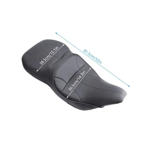 Selle pour Electra Glide Flhtc confort premium passager et pilote