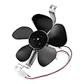 97012248 Range Hood Fan Motor S97012248 Replacement Part Fit for Nu-Tone B-roan 40000 and 42000 Series Range Hoods Replaces BP17 99080492 99080363 97005161 99080533 99080410 AP4527731 by Romalon