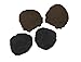 Ovation Europa Sheepskin Ear Plugs Brown
