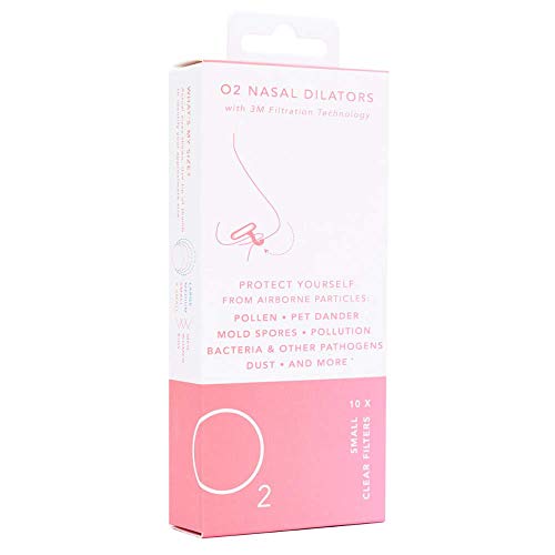 O2 Nose Filters - Nasal Dilators with 3M Filtration Media for Allergy Relief, Dust, Pollution - Pack - //coolthings.us