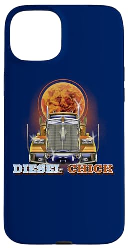 Diesel Chick Femelle Camionnette Camionnette Coque pour iPhone 15 Plus