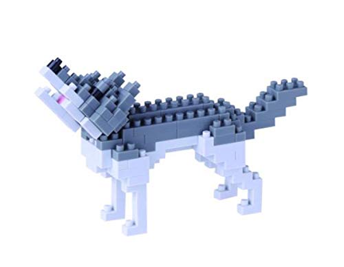 Nanoblock Gray Wolf, 130