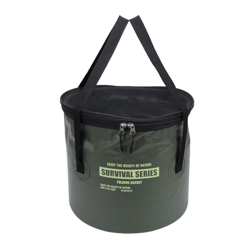 Pelle pliante en tissu Pilipane et panier de vidange portable pour camping