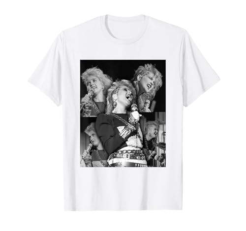 Photo de Cyndi Lauper Live Montage par Allan Ballard T-Shirt