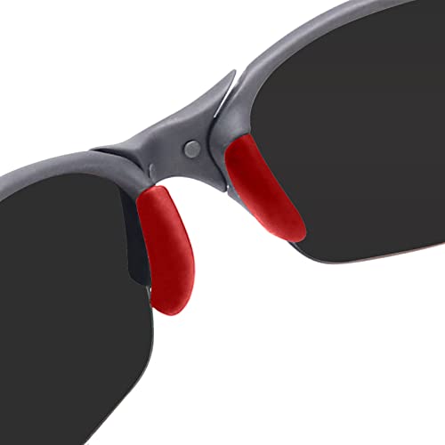 Image of Replacement Rubber Kits Nose Pieces & Earsocks for Oakley Romeo 2 - Red