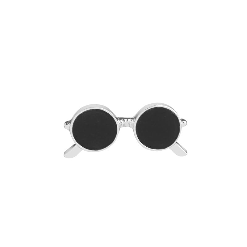 A Pair Of Sunglasses Enamel Pin Hat Coat Bag Decoration...