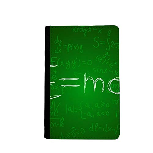 Étui portefeuille de voyage pour passeport motif relativité physique multicolore