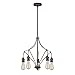Forte 7098-05-32 Five Light Chandelier, Bronze