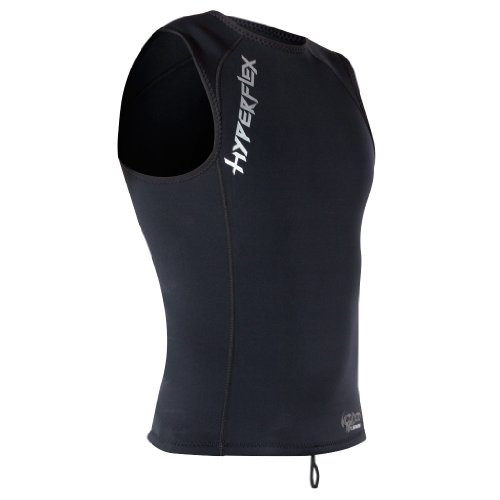 image for Hyperflex Wetsuits Men's Voodoo 1.5mm Pullover Vest, Black, XX-Large -