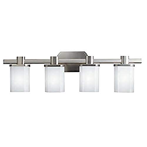 Kichler 5054NI Lege Bath 4-Light, Brushed Nickel