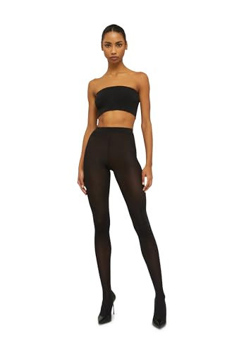 Image of Wolford Satin Opaque 50 Denier Tights Sheer Pantyhose Style Comfort For Women