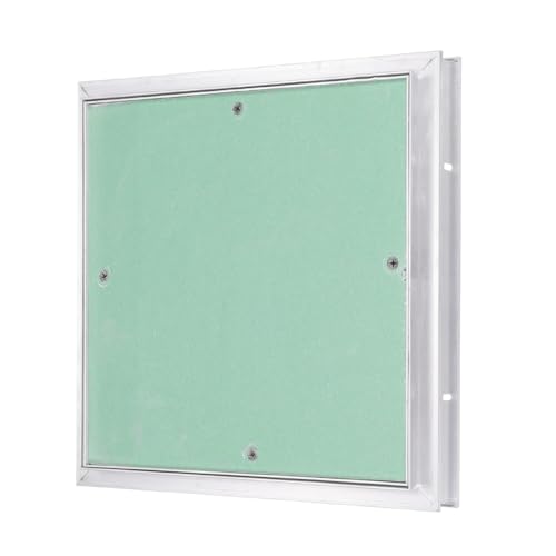 Panel de acceso para paneles de yeso que oculta agujeros con marco de aluminio 2