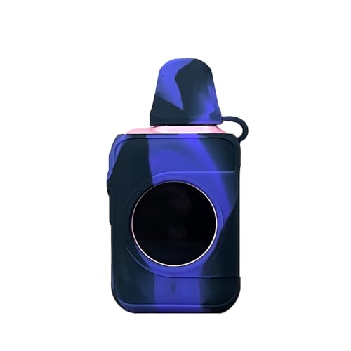 RUIYITECH Funda protectora de silicona para OXVA Xlim SQ Pro 2, funda protectora para Xlim SQ Pro 2 Kit (negro y morado)