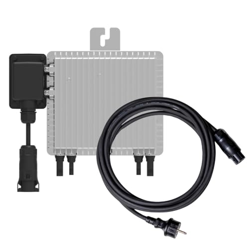 SunLit Deye SUN-M80G4-EU-Q0 800 Watt mit 5m AC-Kabel mit Schukostecker