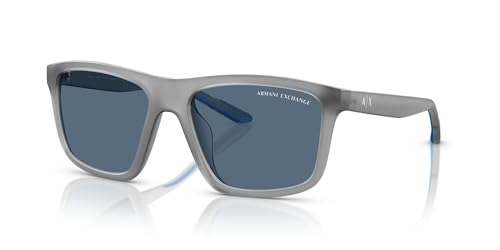 Image of Armani Exchange mens Ax4149su Universal Fit Square Sunglasses