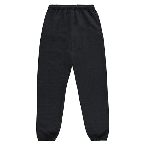 Yacht & Smith 36 Pack of Wholesale Childrens Unisex Jogger Bulk Sweatpants, Black Navy Gray, Comfy Lounge Joggers for Kids3