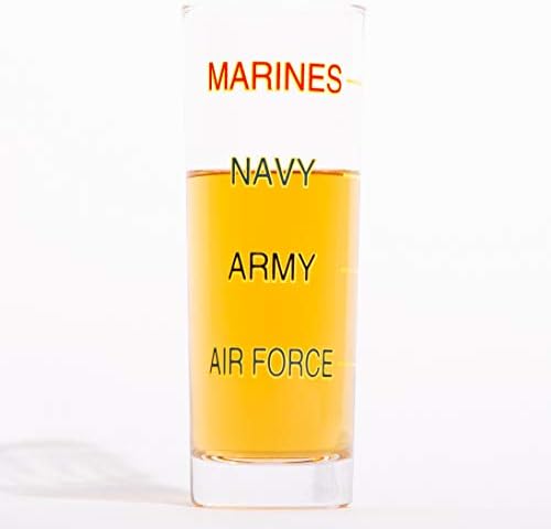 1Apex Military levels Shot Glass Levels, Military, Veteran, Gift Set