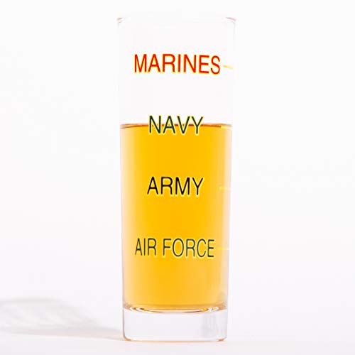 1Apex Military Levels Shot Glass Levels, Military, Veteran, Gift Set #TOP2