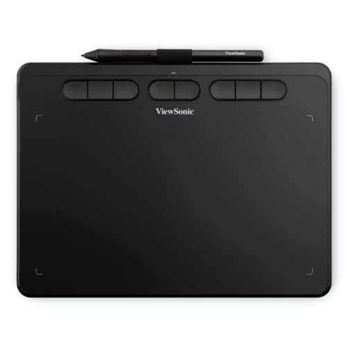 ViewSonic PF1020 Graphics Drawing Tablet, 10 Inches