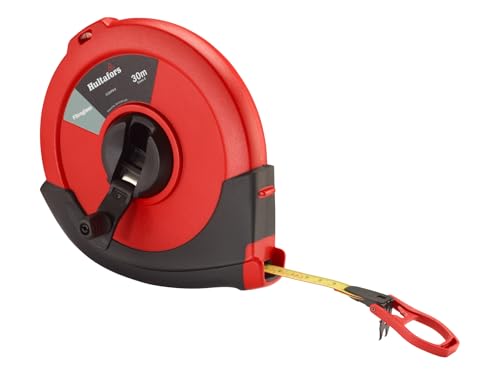 Hultafors 391303 "CC 30FM" Long Tape Fibreglass - Black/Red