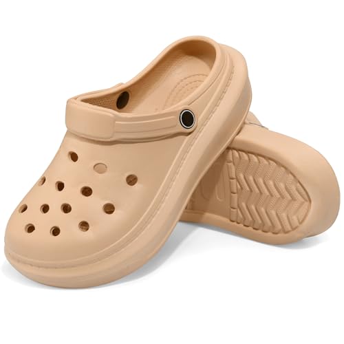 Image of Men's Women's Clogs, Breathable Garden Shoes Adjustable Slides | Breathable vents, Quick drying, Arch support, Lightweight comfort, Easy cleaning