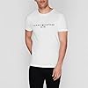 Tommy Hilfiger Men’s Short Sleeve Round Neck Core Tommy Logo T-Shirt, White (Snow White), 3XL #3