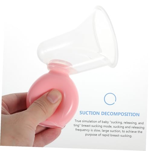 Extractor manual portátil para leche materna con 2 unidades miniatura 4