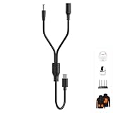 【Unleash 12V Power from Any PD Power Bank】 Transform your modern USB-C Power Delivery (PD) power bank into a versatile 12V DC power source. This innovative trigger cable automatically negotiates the 12V voltage, making it compatible with a wide range...