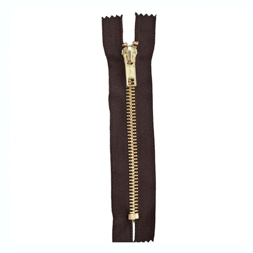 Coats and Clark Coats & Clark Inc F25F18-56B Fashion Metal Brass Separating Zipper, 18
