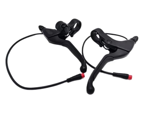 XIBANY motorized scooter N/U/T/T Electric Brake lever E-bike for Electric Bike E-scooter Bicycle Cut Off Power Aluminum Alloy Brake Road Bike E-Brake motorized scooter(Feft Right)