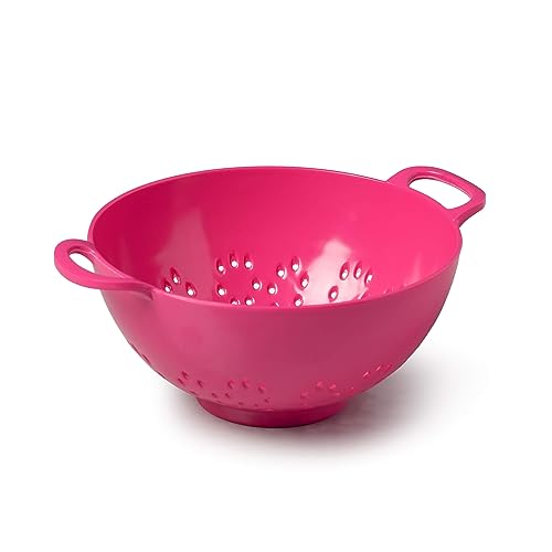 Zeal G209H Colander, Melamine, Neon Pink, 15cm