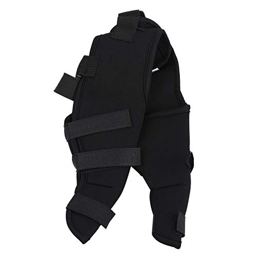 Image of Zerone Dog Hip Brace Support for Torn Leg, Dog Knee Braces for Relieves Joint Pain,Better Recovery with Dog Knee Brace (HJ25 Rear Double Leggings Black XS)