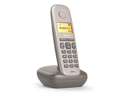 Gigaset A170 Solo Téléphone fixe sans fil DECT/GAP Taupe [Version Française]