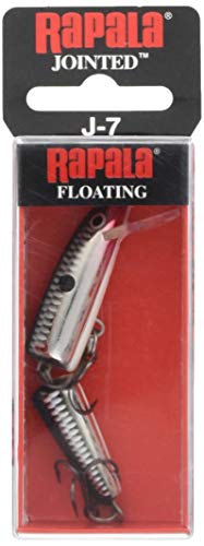 Rapala(ラパラ) ミノー フローティング ジョインテッド 7cm 4g クローム CH J7-CH ルアー