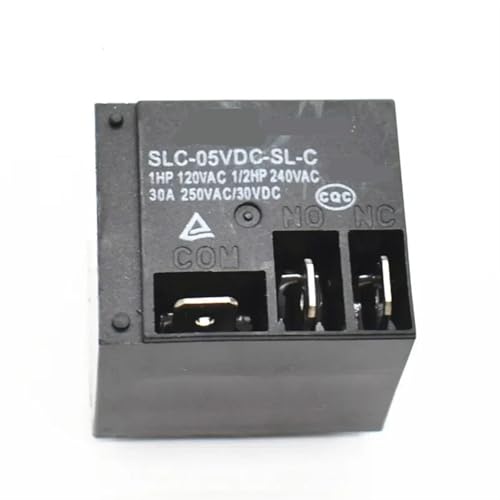 Relais SLC-05VDC-SL-C 5V 30A à 5 broches T91 HF2100 pour circuit